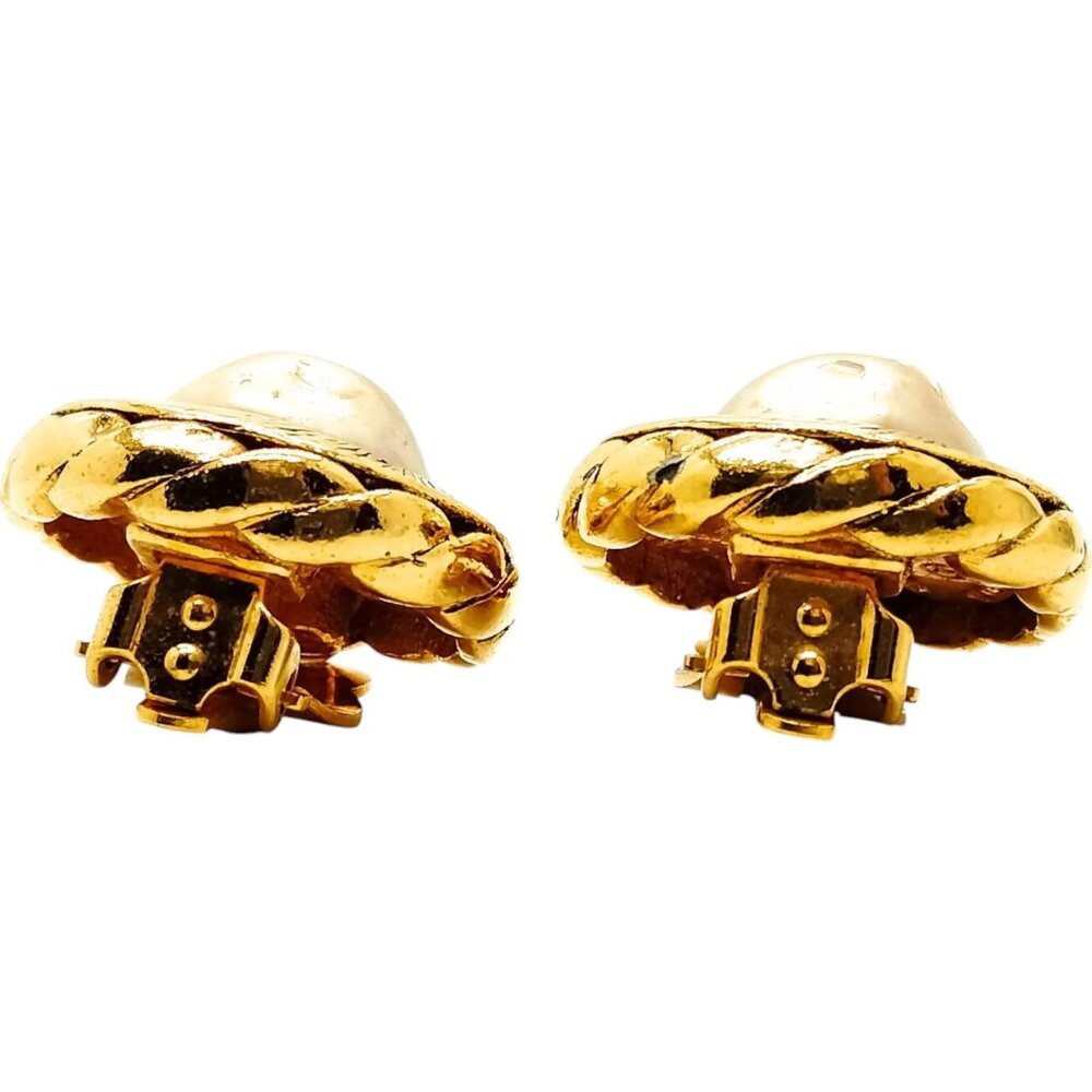 551231BJ (S3) Chanel Earrings Gold Metal - Picture 6 of 8